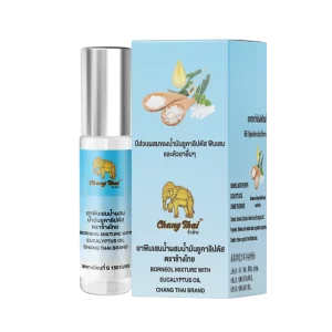 ยาพิมเสนน้ำผสมน้ำมันยูคาลิปตัส ตราช้างไทย