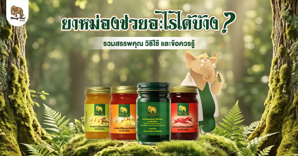 ยาหม่องช่วยอะไรได้บ้าง